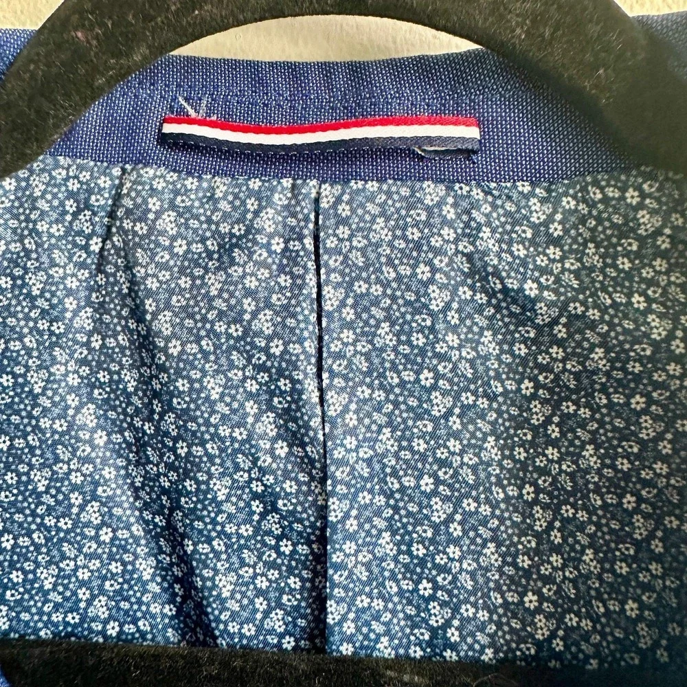 Soul of‎ London Blazer Mens 38R Slim Fit 7 Drop Sport Coat Jacket Floral Lined